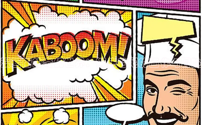 漫画街的奇幻世界：街头巷尾的画作与冒险